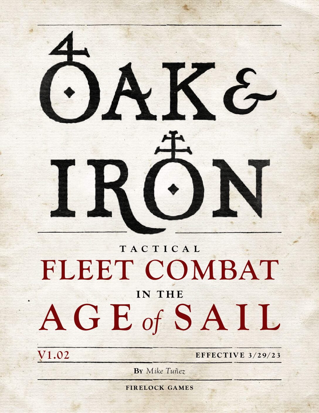 What's New in the Oak & Iron v1.02 Rulebook? - Timber & Sail