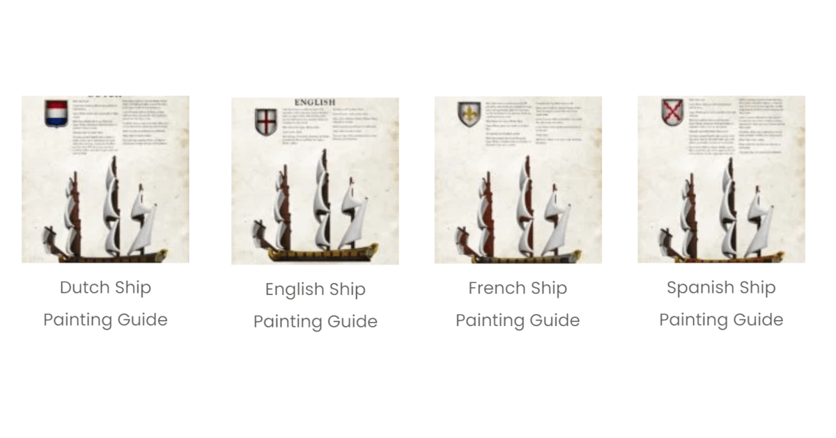 How To Ship Painting Guides for Oak & Iron Timber & Sail